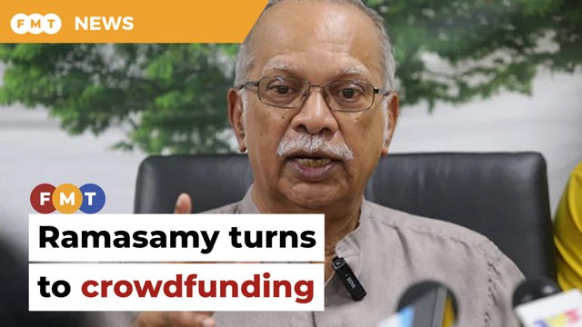 Ramasamy launches fundraiser to pay Zakir Naik’s RM1.52mil award