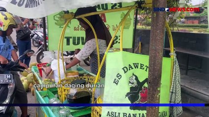 Es Dawet Ayu Gula Aren dengan Durian Khas Banjarnegara Menyegarkan dan Nikmat
