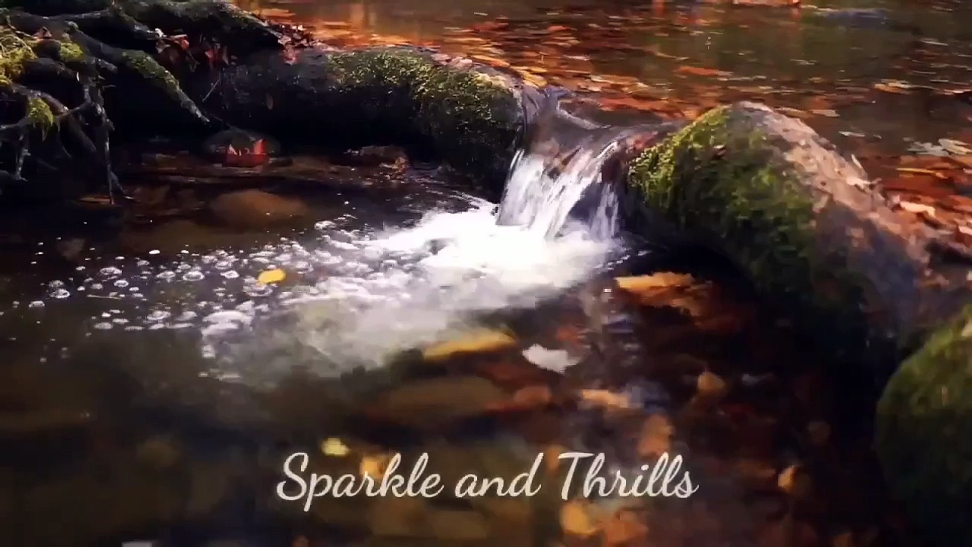 ⁣Nature Sounds of a Forest River for Relaxing | Natural meditation music of a Waterfall | Birds Sound