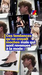 L'ongle long, le mulet, les ballerines pointues - ces tendances modes qu'on déteste kiffer