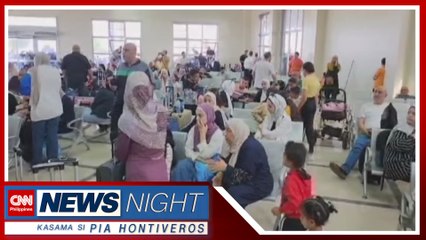 2 Pilipinong doktor kasama sa mga nakatawid ng Rafah Crossing