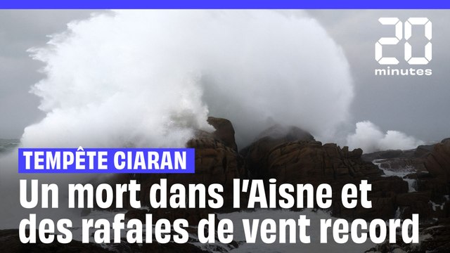Tempête Ciaran : un chauffeur routier mort dans l'Aisne et des rafales de vent record