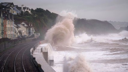 Storm Ciaran batters parts of the UK