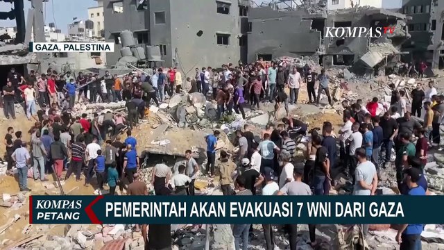 Evakuasi 7 WNI di Gaza, Menlu Retno: Evakuasi akan Dilakukan dari Kairo Lewat Rafah