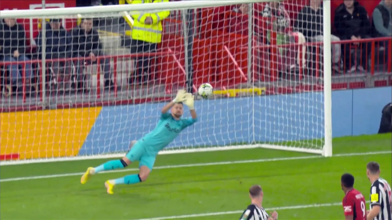 Manchester United 0 Newcastle United 3   Carabao Cup Highlights