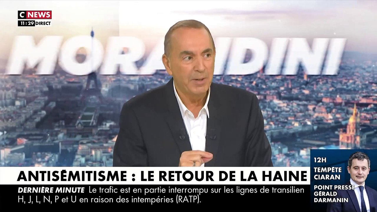Le gros coup de gueule de Jean-Marc Morandini contre Instagram ce matin sur CNews: "Quand vous dénoncez des menaces de mort ou de haine, ils disent qu’ils n’ont pas le temps de s’en occuper !" - Regardez
