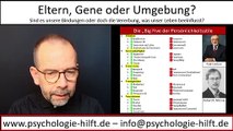 Was beeinflusst unser Verhalten Sind es Gene - Eltern - Umgebung