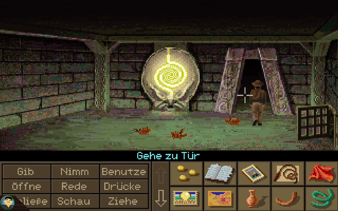 Wir überwältigen die Wache! | Indiana Jones and the Fate of Atlantis 23