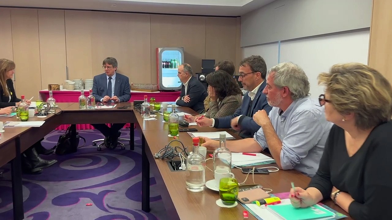 Reunió de la permanent de Junts