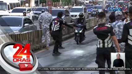 Ilang pulis at sundalo, kabilang sa mahigit 20 tiniketan dahil dumaan sa EDSA Busway | 24 Oras