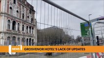 Bristol November 02 Headlines: Locals have complained as no updates have been issued for the GROSVENOR hotel closure