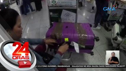Etihad Airways: Iniimbestigahan na ang reklamo ng ilang OFW mula Israel na nasiraan ng bagahe at nawalan ng gamit | 24 Oras