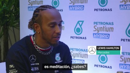 Las palabras de Hamilton sobre Vinicius