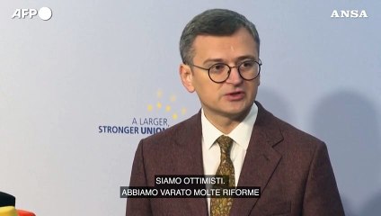 Ue, Kuleba speranzoso per l'inclusione dell'Ucraina