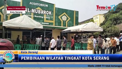 Walikota dan Wakil Walikota Serang Pamit, Sampaikan Harapan di Pembinaan Wilayah Kec. Serang