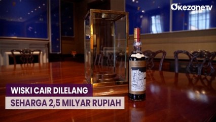 Sebotol Wiski berlabel The Macallan Adami 1926 Terjual Rp 2,5 Milyar
