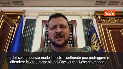 Zelensky: Sono fiducioso che tra i nostri partner prevarr? l'unit?, non l'isolamento