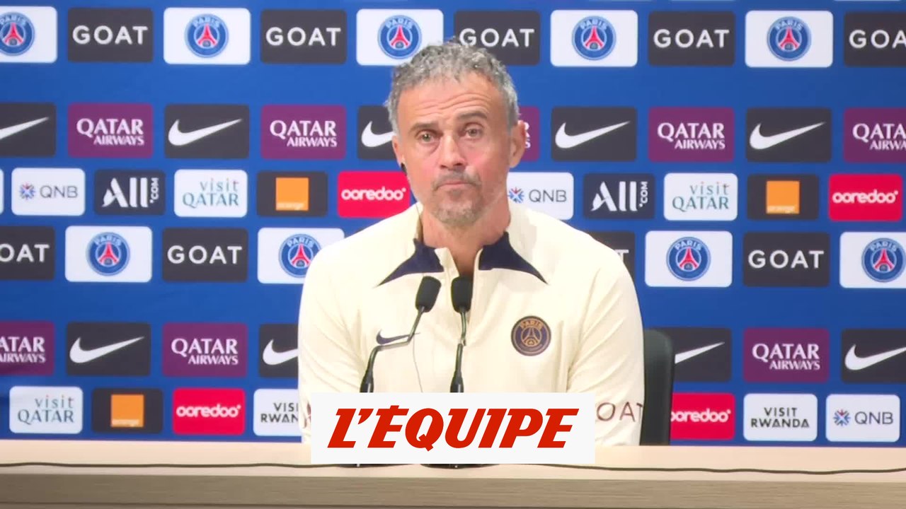 Enrique : « Je n'ai aucun doute, Mbappé gagnera beaucoup de Ballons d'Or » - Foot - L1 - PSG
