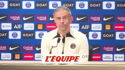 Enrique : « Je n'ai aucun doute, Mbappé gagnera beaucoup de Ballons d'Or » - Foot - L1 - PSG