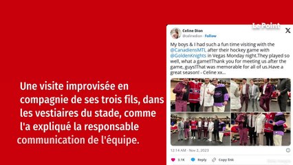 Première apparition en public de Céline Dion depuis des mois