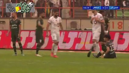 خلاصه بازی شمس‌آذر و استقلال