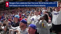 Emotional Rangers fans celebrate first World Series win