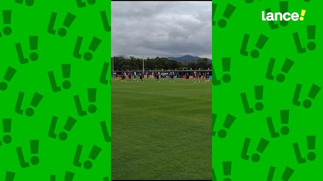 Em clima leve e descontraído, Boca Juniors realiza primeiro treino no Rio para a decisão da Libertadores