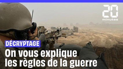 On vous explique le droit international humanitaire, les règles de la guerre