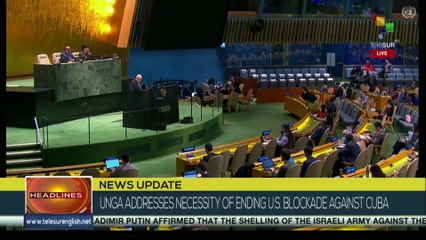 "For 31 years in a row we are here to express our support for Cuba"