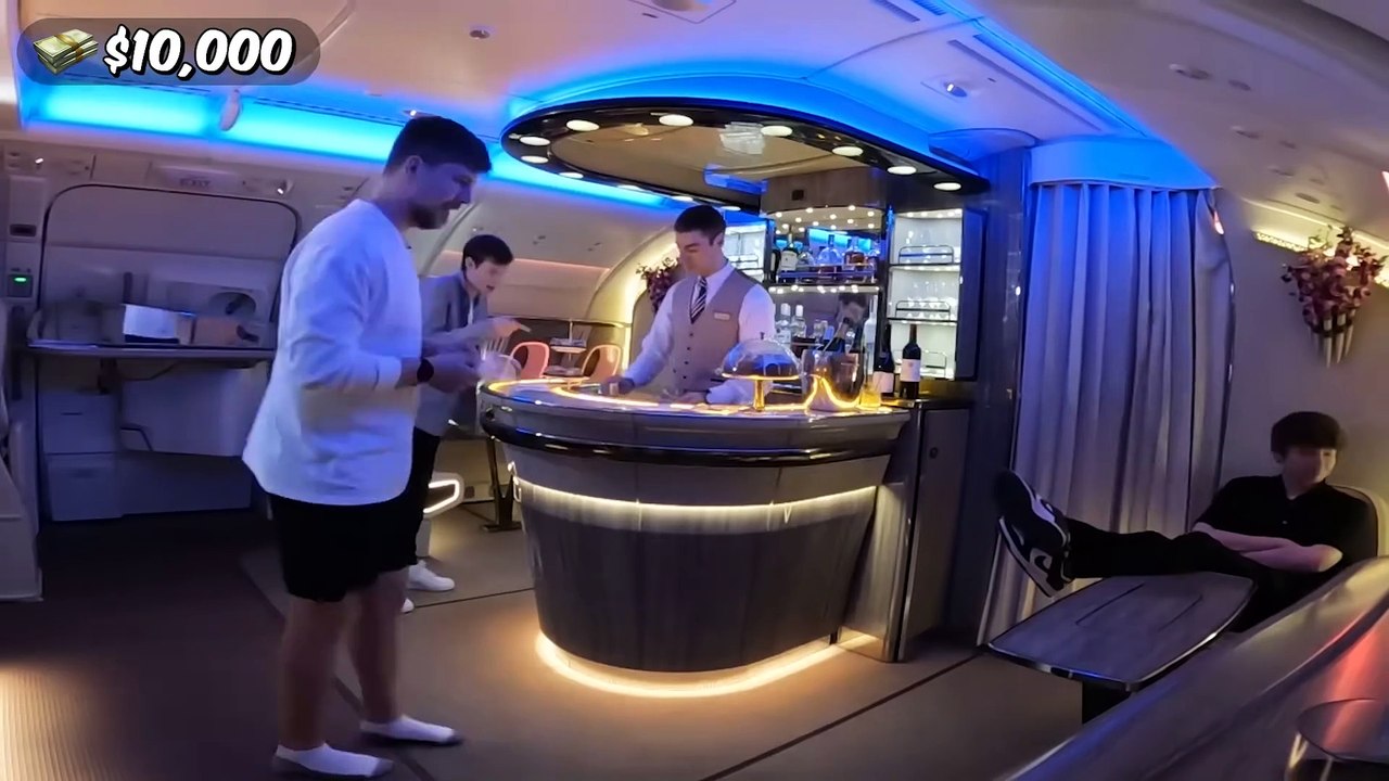 $1 vs $500,000 Plane Ticket!