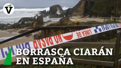 La borrasca Ciarán ha azotado con fuerza gran parte de España, especialmente el litoral cantábrico