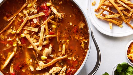 Our Best-Ever Chicken Tortilla Soup Is Packed With Heaps Of Flavor