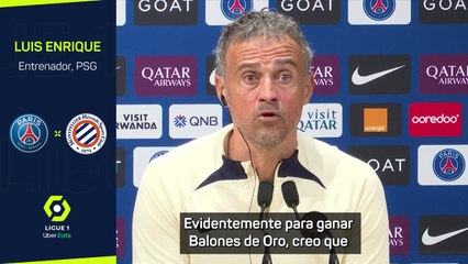 下载视频: Luis Enrique, sobre el Balón de Oro que no ganó Mbappé y la recuperación de Asensio