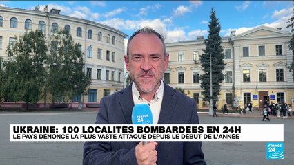 Ukraine : 100 localités bombardées par la Russie en 24H