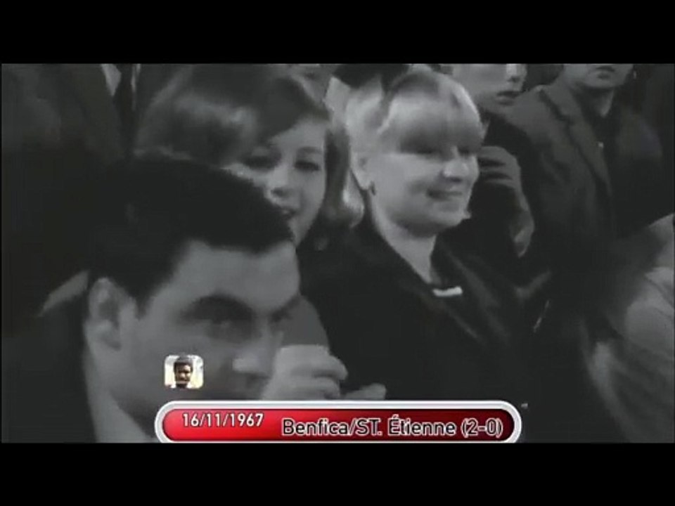 BENFICA -  SAINT ETIENNE  -  1967  -