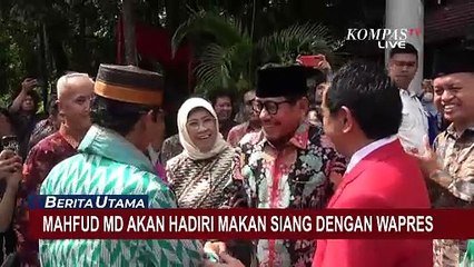 Mahfud MD akan Hadiri Acara Makan Siang Bersama Wapres Ma'ruf Amin Senin 6 November Mendatang