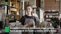 Let’s Do The Math! How Many Hours of Work Can Cover Tuition Costs?