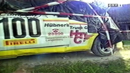 Rüdiger & Olaf Süß's Fatal Crash @ Pyhrn-Eisenwurzen Rallye 1998 (Aftermath)