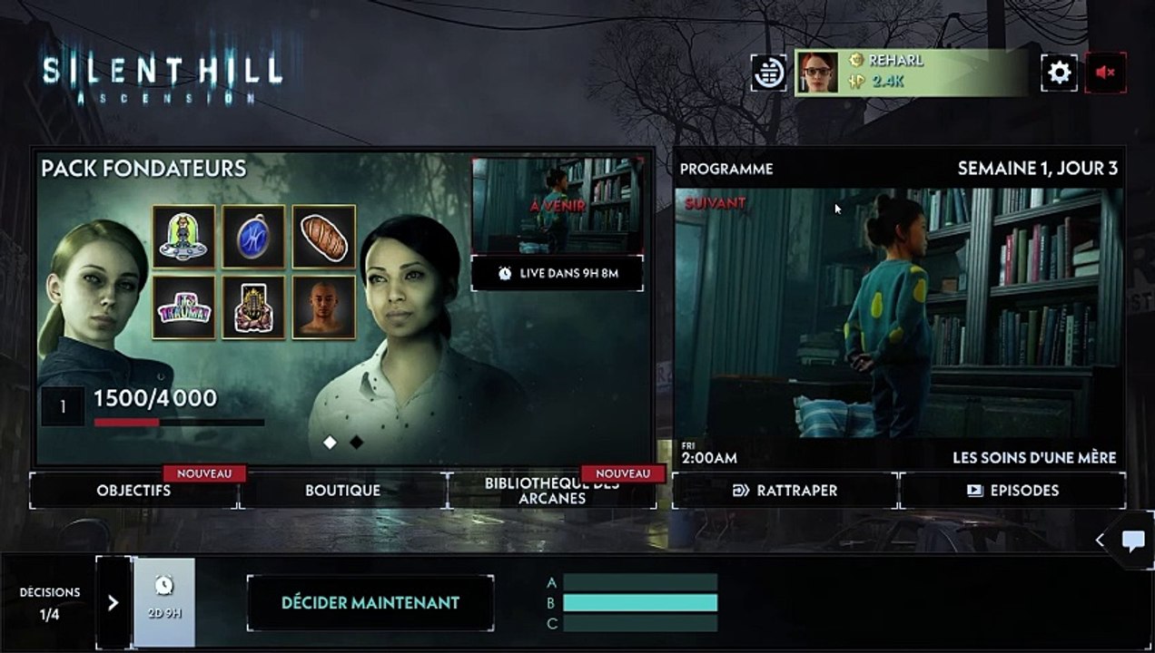 Jour 2 - SILENT HILL ASCENSION #2