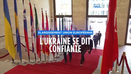 L'Ukraine optimiste quant à l'ouverture prochaine des négociations d'adhésion à l'UE