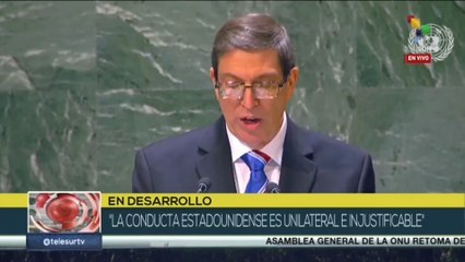 Download Video: “El bloqueo viola el derecho de bienestar de todas las cubanas y los cubanos”