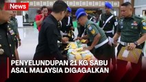 Satgas Pamtas TNI Gagalkan Penyelundupan 21 Kg Sabu di Perbatasan RI-Malaysia