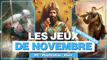 Top des sorties jeux vidéos historiques Novembre 2023 ⚜️ PC/Playstation/Xbox