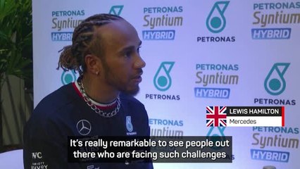 Hamilton praises 'honourable' Vinícius Jr for Socrates Award