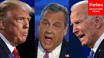 Chris Christie Asked Point Blank: Who Would You Support Biden Or Trump?