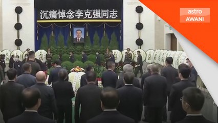 Pemimpin tertinggi China hadir majlis persemadian Keqiang