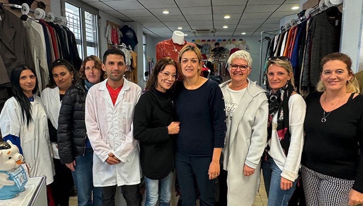 Agde :  friperie "Au petit bonheur", un moteur de solidarité et d'insertion