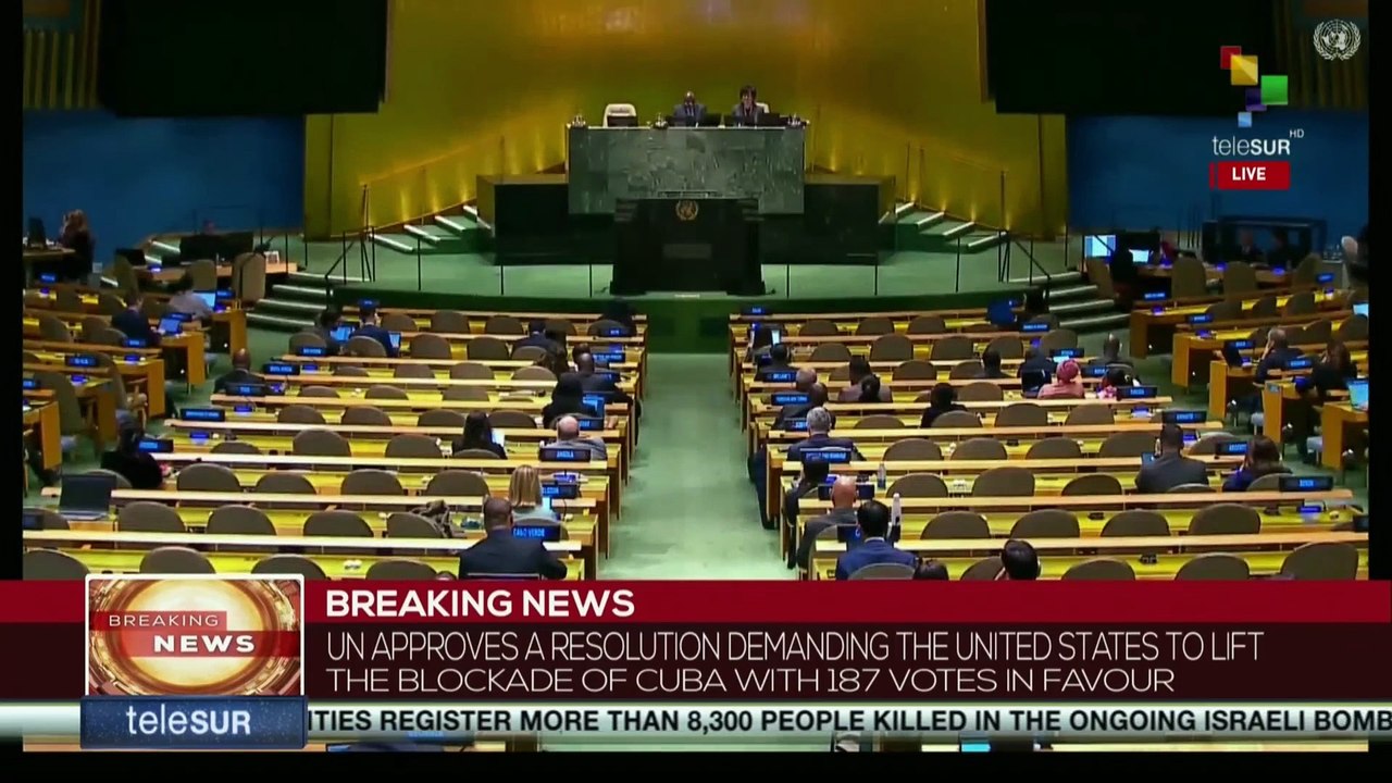 "The U.S. blockade negatively affects the lives of all Cubans"