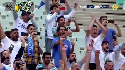 خلاصه بازی سپاهان و ملوان