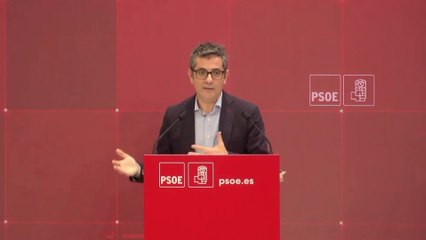 Bolaños y el acuerdo con ERC: "La amnistía devolverá a la política lo que no debió salir de ella"